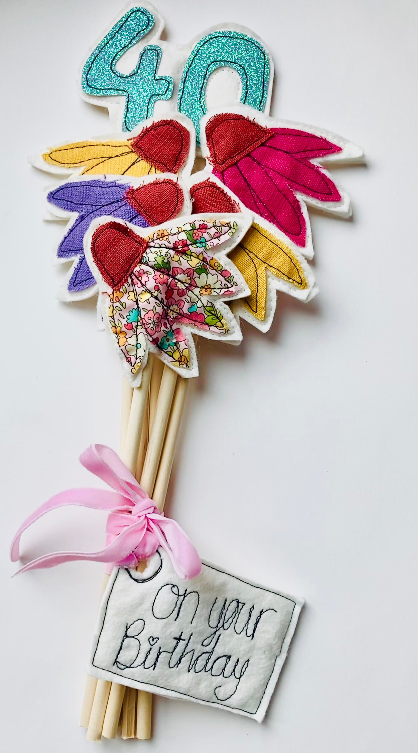 Decoration Flower sticks Birthday