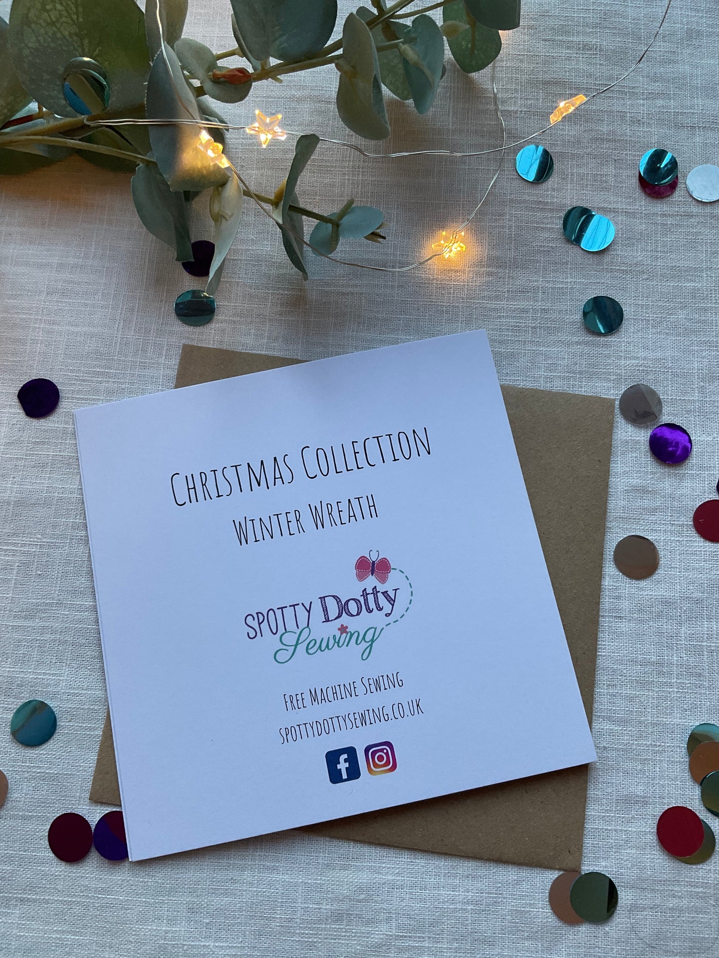 Christmas Wreath Card
