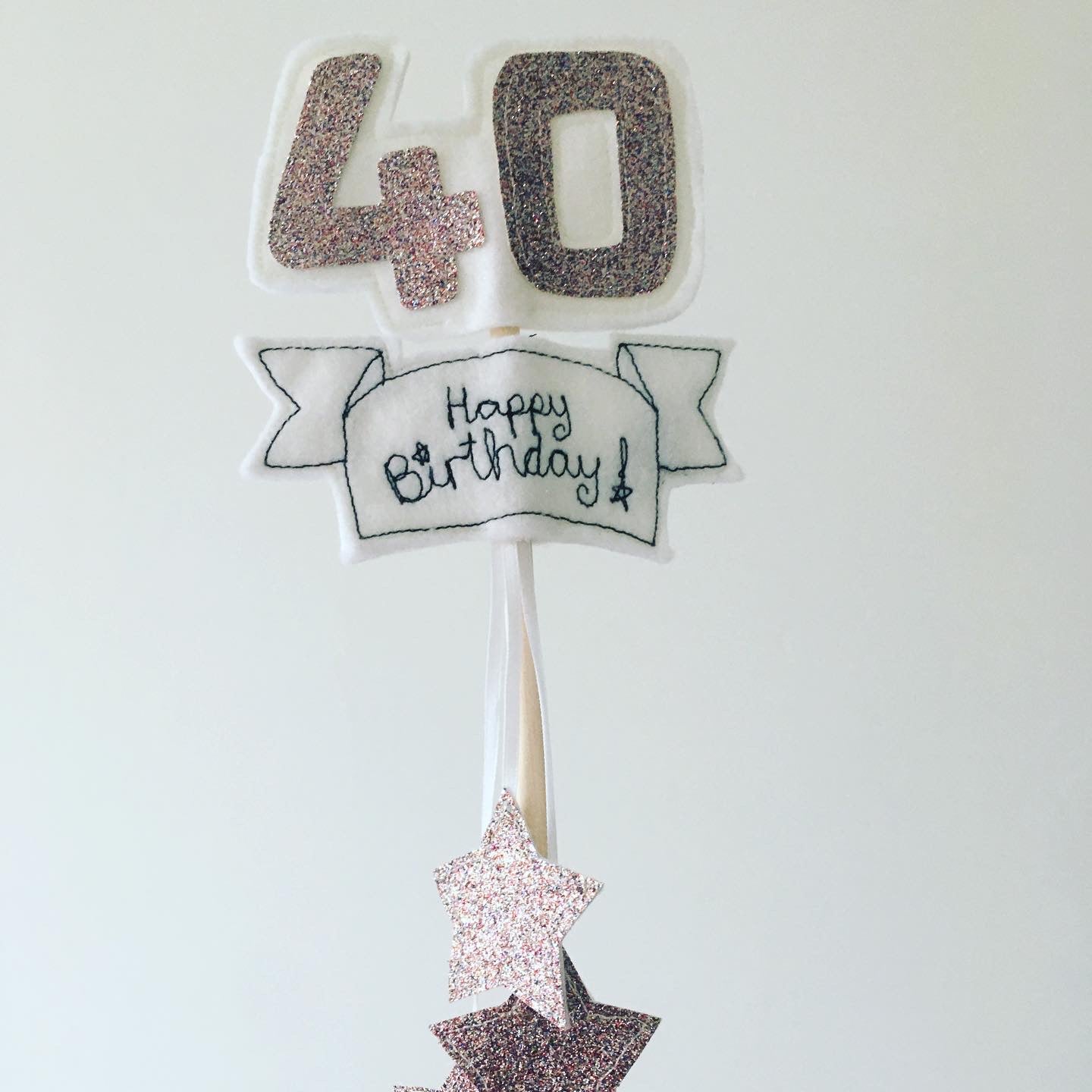 Celebration number toppers