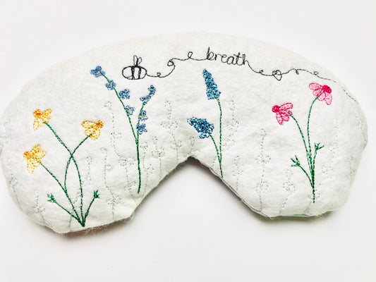 Weighted Lavender eye mask.