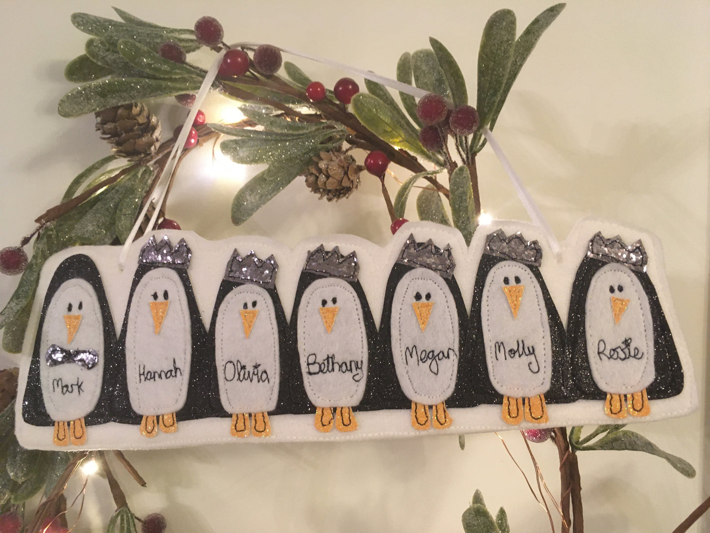 Christmas Decoration Family Penguin Family