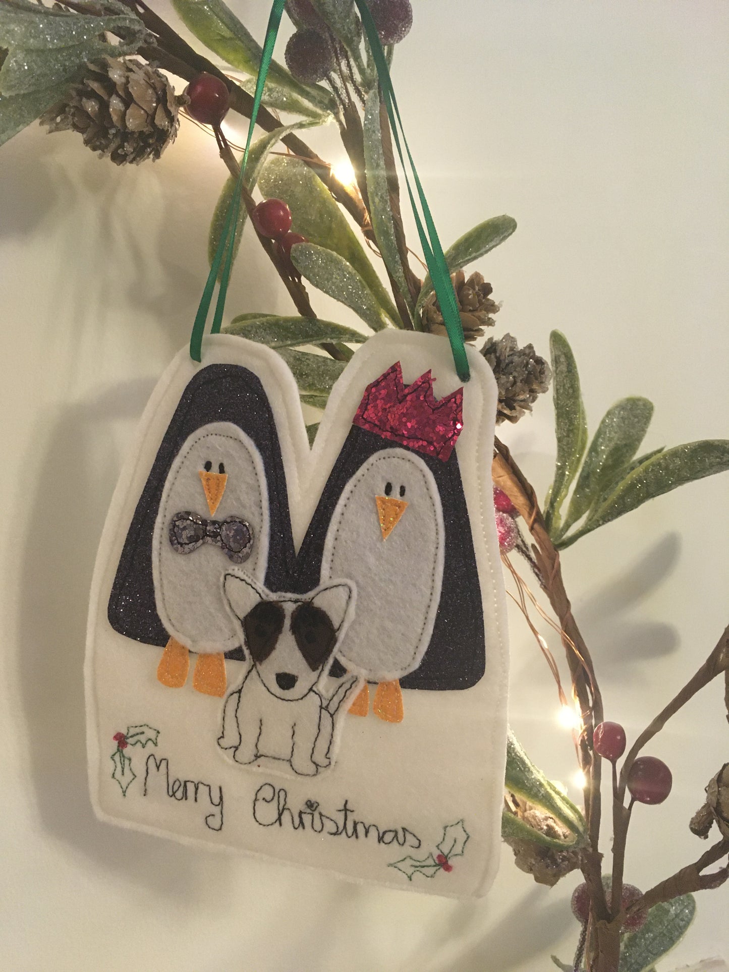 Christmas Decoration Family Penguin Family